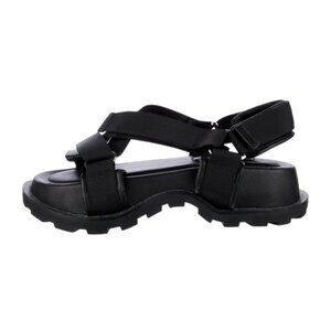 Jil Sander chunky leather platform sandals - Black Size 6 - $1230 retail